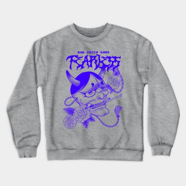 Fearless Bad Chica Gang Crewneck Sweatshirt by JETBLACK369